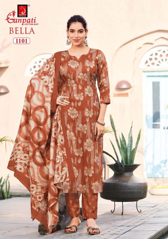 Ganpati bella vol 11 hakoba dress material wholesale